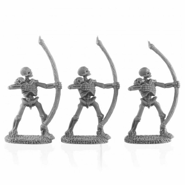 Thinkandplay Bones United States of America Skeletal Archers Miniature - 3 Piece TH2738030